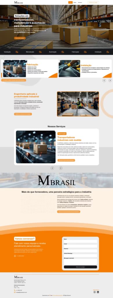 Desenvolvimento de Landing Page