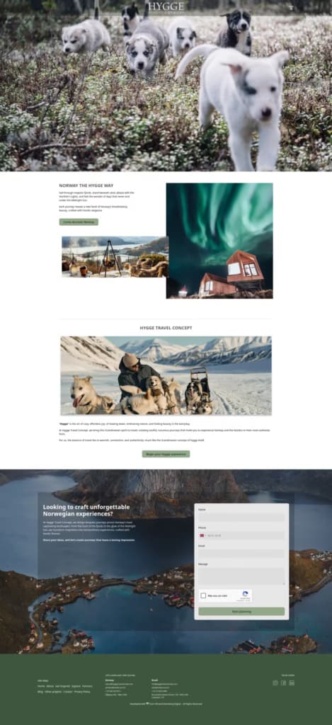 Criação de Site Multi Page para Agência de Viagens